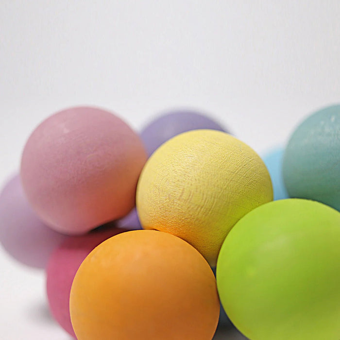 Pastell Kugelgreifling - Pilzessin.at - zauberhafte Kinderdinge