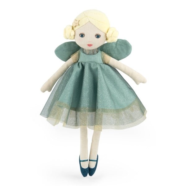 Puppe Ondine grün Les Fées - Pilzessin.at - zauberhafte Kinderdinge