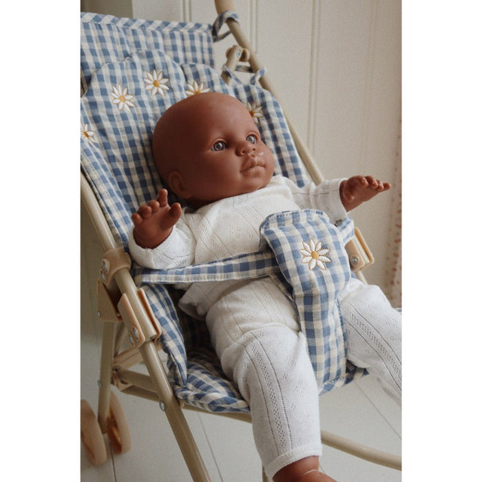 ♡ Puppen Buggy captains blue check von Konges Slojd - Pilzessin.at - zauberhafte Kinderdinge