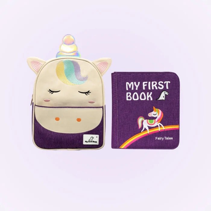 Quiet Book mit Rucksack - Märchenwelt (1-3 Jahre) - Pilzessin.at - zauberhafte Kinderdinge