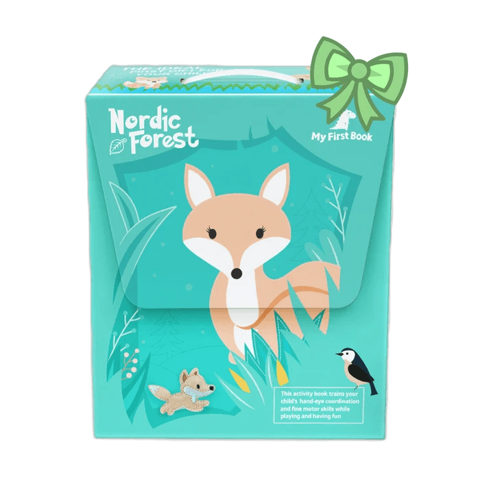 Quiet Book mit Rucksack - Nordic Forest (1-3 Jahre) - Pilzessin.at - zauberhafte Kinderdinge
