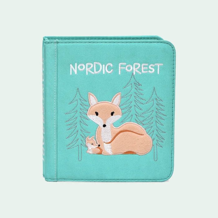Quiet Book mit Rucksack - Nordic Forest (1-3 Jahre) - Pilzessin.at - zauberhafte Kinderdinge