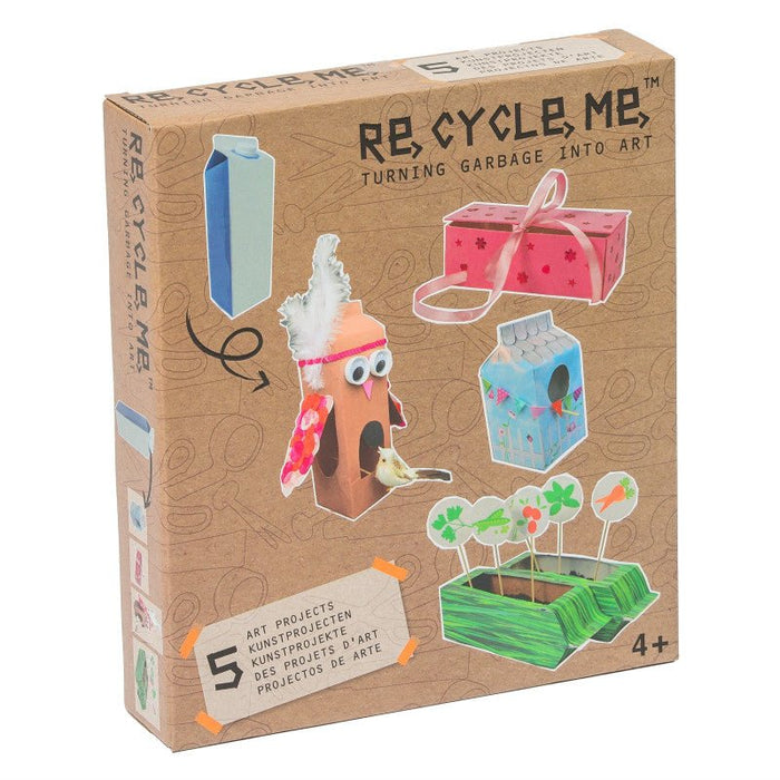 Re - Cycle - Me Basteln mit Milchkarton - Pilzessin.at - zauberhafte Kinderdinge