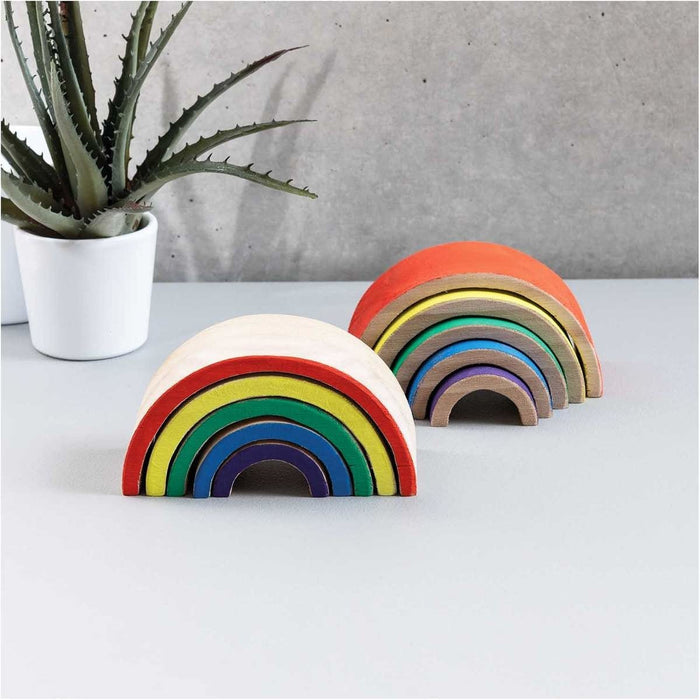 ⋙ Regenbogen | Made by me | 5teilig von Rico Design ♥ - Pilzessin.at - zauberhafte Kinderdinge