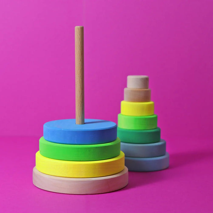 Scheibenturm Neongrün - Pilzessin.at - zauberhafte Kinderdinge