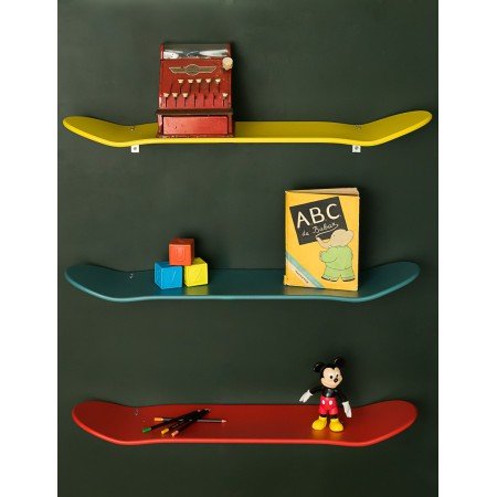 Skateboard Wandregal - Pilzessin.at - zauberhafte Kinderdinge