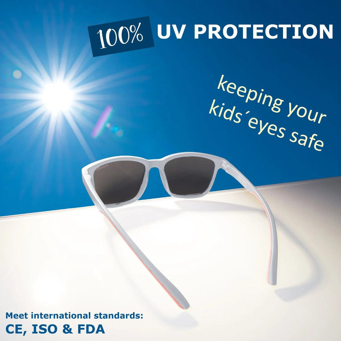 Sonnenbrille Boho weiß 4 - 7 Jahre - Pilzessin.at - zauberhafte Kinderdinge