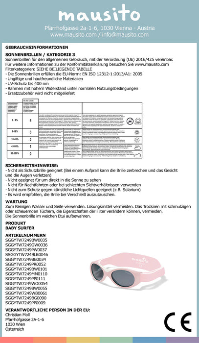 Sonnenbrille Surfer - Pilzessin.at - zauberhafte Kinderdinge