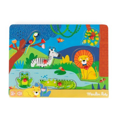 Soundpuzzle Tiere aus Holz - Pilzessin.at - zauberhafte Kinderdinge