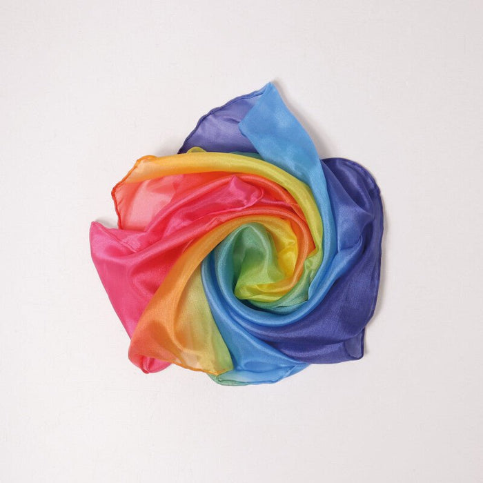 Spielseide Regenbogen - Pilzessin.at - zauberhafte Kinderdinge