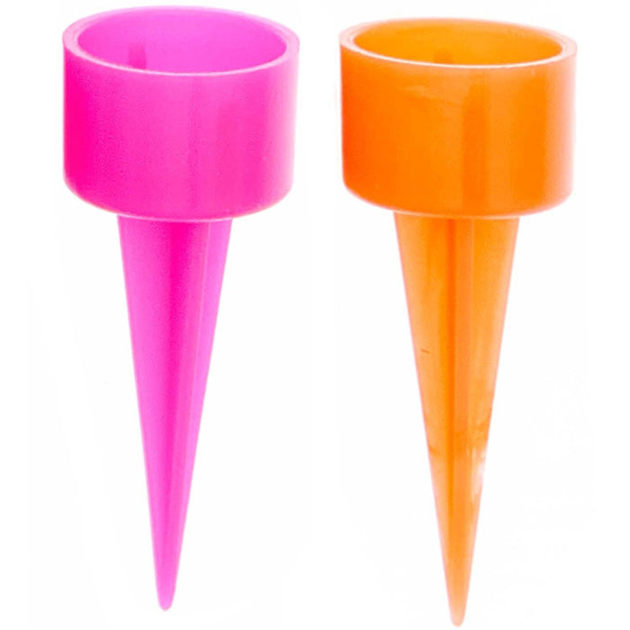 Spiralkerzenhalter bunt, 10 Stück, neon - Pilzessin.at - zauberhafte Kinderdinge