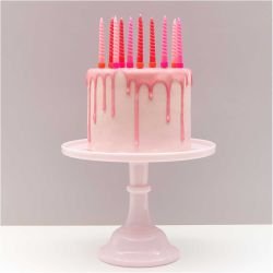 Spiralkerzenhalter bunt, 10 Stück, neon - Pilzessin.at - zauberhafte Kinderdinge