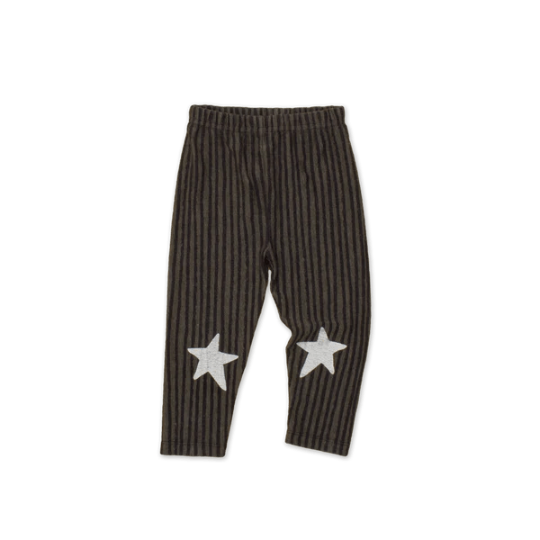 Star Leggings in Khaki - Pilzessin.at - zauberhafte Kinderdinge