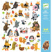 Sticker Flauschige Freunde - Pilzessin.at - zauberhafte Kinderdinge