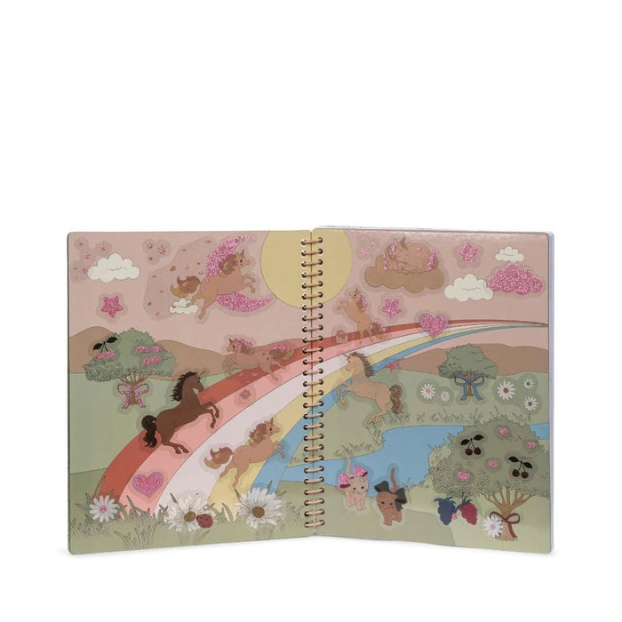 ♡ Stickeralbum | in blush von Konges Sløjd - Pilzessin.at - zauberhafte Kinderdinge