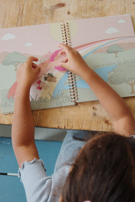♡ Stickeralbum | in blush von Konges Sløjd - Pilzessin.at - zauberhafte Kinderdinge