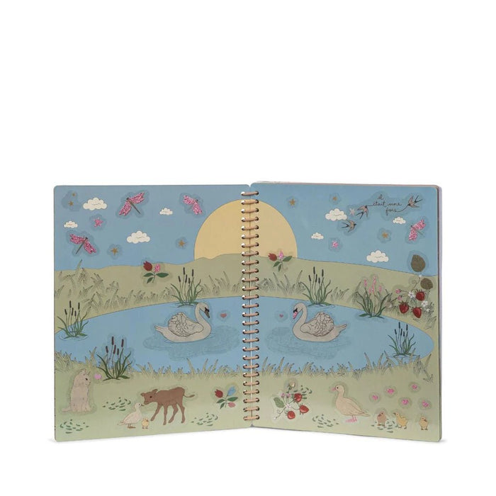 ♡ Stickeralbum | in blush von Konges Sløjd - Pilzessin.at - zauberhafte Kinderdinge