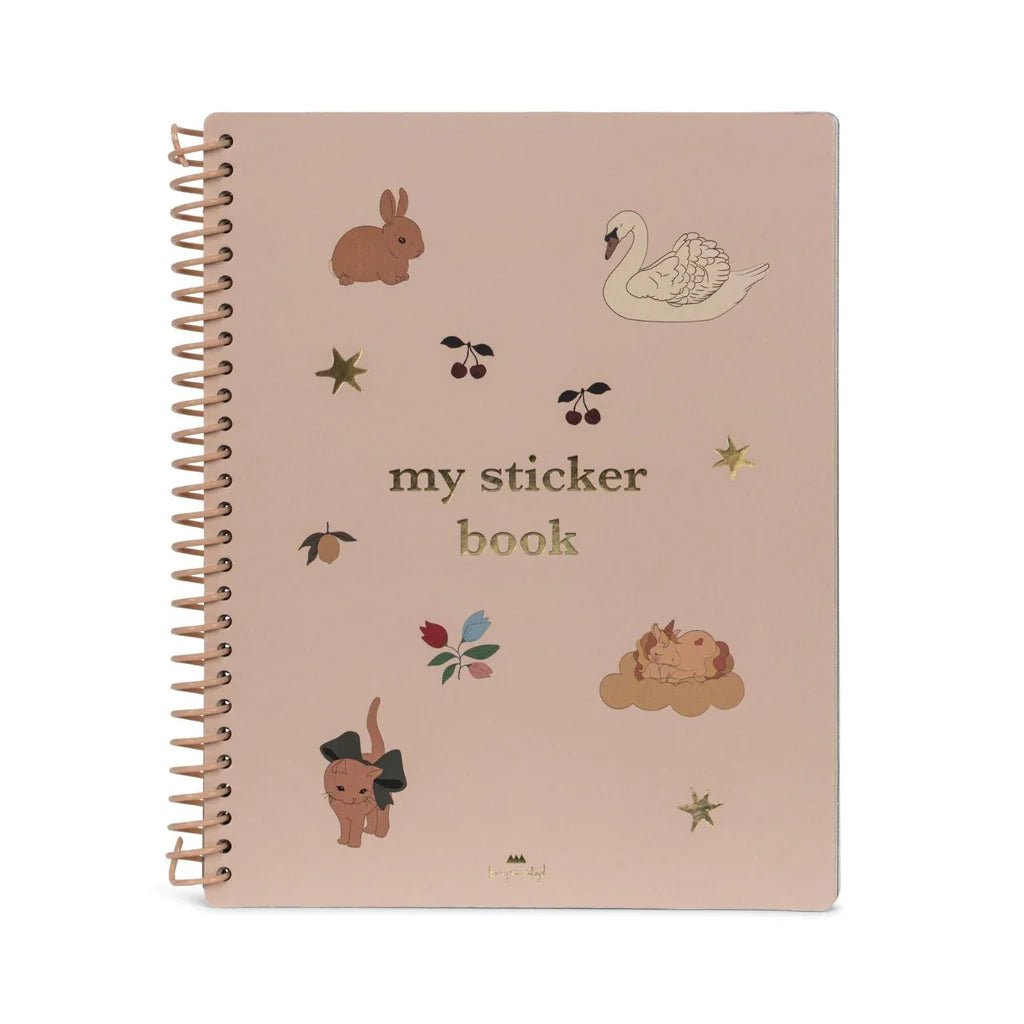 ♡ Stickeralbum | in blush von Konges Sløjd - Pilzessin.at - zauberhafte Kinderdinge