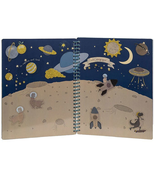 ♡ Stickeralbum | in grün von Konges Sløjd - Pilzessin.at - zauberhafte Kinderdinge