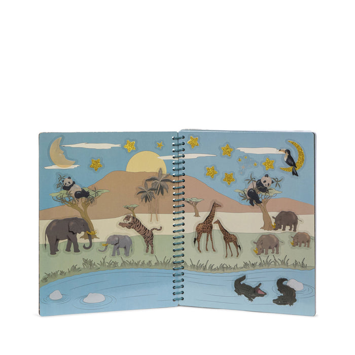 ♡ Stickeralbum | in grün von Konges Sløjd - Pilzessin.at - zauberhafte Kinderdinge