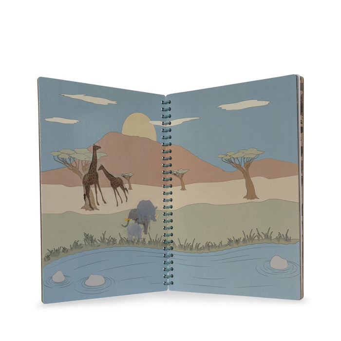 ♡ Stickeralbum | in grün von Konges Sløjd - Pilzessin.at - zauberhafte Kinderdinge