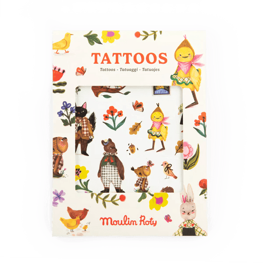 Tattoos Les Minouchkas - Pilzessin.at - zauberhafte Kinderdinge