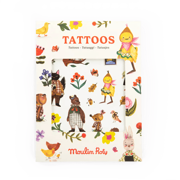 Tattoos Les Minouchkas - Pilzessin.at - zauberhafte Kinderdinge