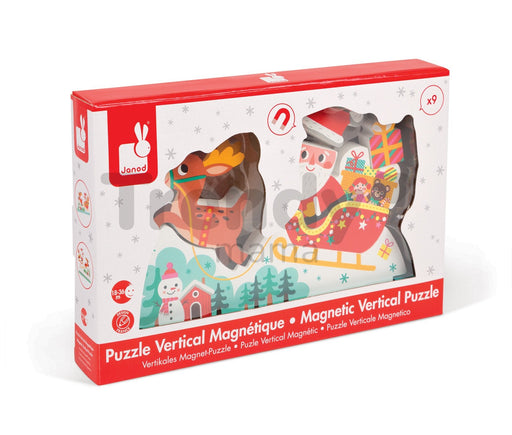 Weihnachten Vertikales Magnet - Puzzle - Pilzessin.at - zauberhafte Kinderdinge