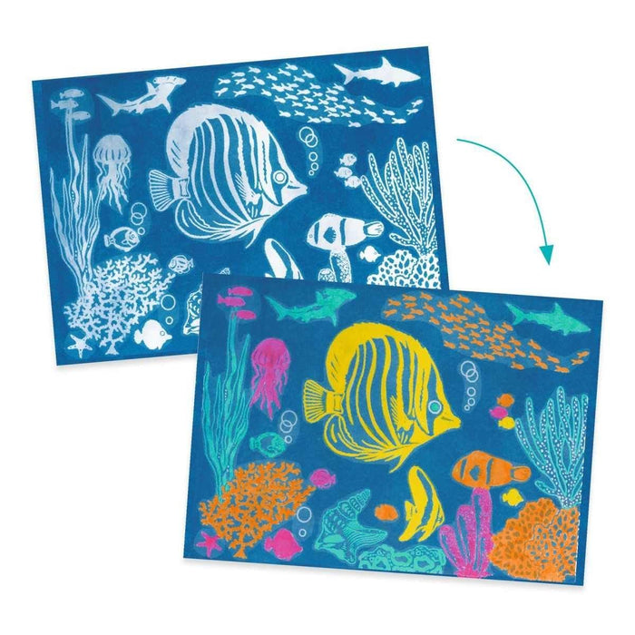 Workshop Blaudruck: Meer - Pilzessin.at - zauberhafte Kinderdinge
