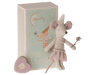 Zahnfeemaus - kleine Schwester in der Streichholzschachtel - Pilzessin.at - zauberhafte Kinderdinge