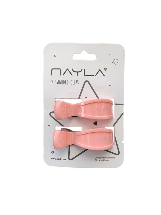 2er Clips - rosa - NAYLA® - Pilzessin.at - zauberhafte Kinderdinge