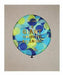 3 Riesenballoone mit Konfetti in blau 78 cm - Pilzessin.at - zauberhafte Kinderdinge