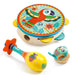 ⋙ 3-teiliges Set: Tambourine, maracas, castanet Animambo von Djeco ♥ - Pilzessin.at - zauberhafte Kinderdinge