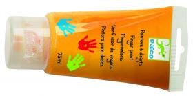 6 Tuben Fingerfarbe Fingerfarbe von Djeco - Pilzessin.at - zauberhafte Kinderdinge