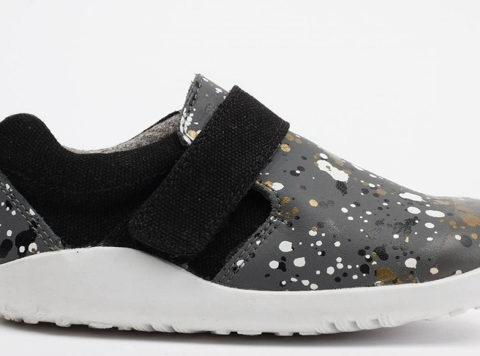 Aktiv Spekkel Lederschuh grau von Bobux - Pilzessin.at - zauberhafte Kinderdinge