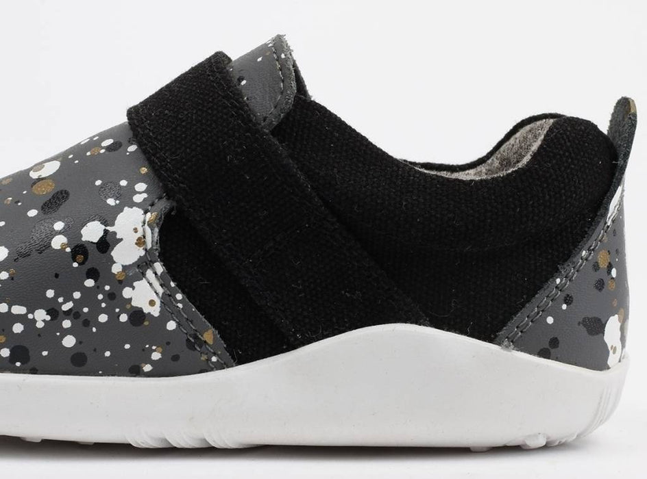 Aktiv Spekkel Lederschuh grau von Bobux - Pilzessin.at - zauberhafte Kinderdinge