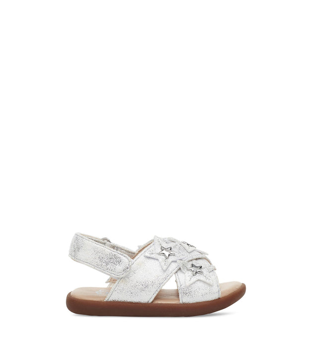 Allairey Babysandale silber mit Sternen von UGG - Pilzessin.at - zauberhafte Kinderdinge