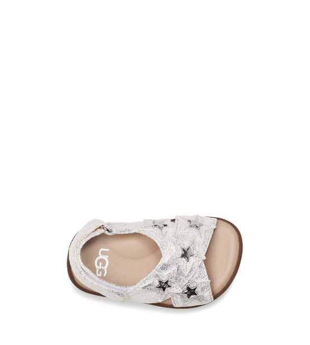 Allairey Babysandale silber mit Sternen von UGG - Pilzessin.at - zauberhafte Kinderdinge