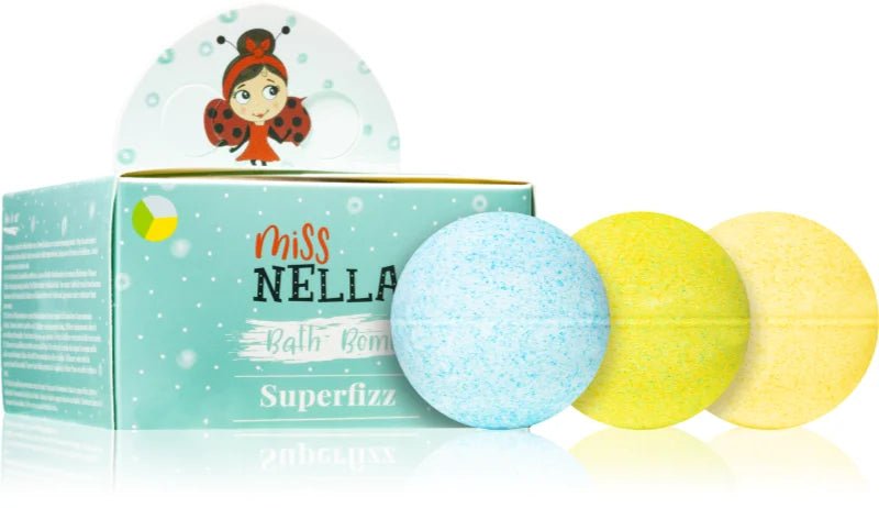 Badebomben 3x Bath Fizzers von Miss Nella - Pilzessin.at - zauberhafte Kinderdinge