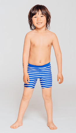 Badeshorts Alanzo blau weiß gestreift UV 50 von Ebbe - Pilzessin.at - zauberhafte Kinderdinge
