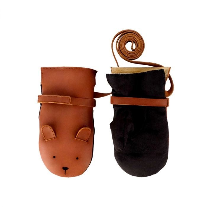 ⋙ Bärenhandschuhe aus Leder von Donsje ♡ - Pilzessin.at - zauberhafte Kinderdinge
