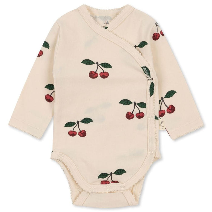 🍒 Basic Body Langarm | ma grande cerise von Konges Sløjd - Pilzessin.at - zauberhafte Kinderdinge