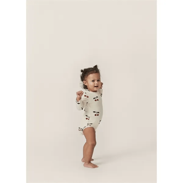 🍒 Basic Body Langarm | ma grande cerise von Konges Sløjd - Pilzessin.at - zauberhafte Kinderdinge