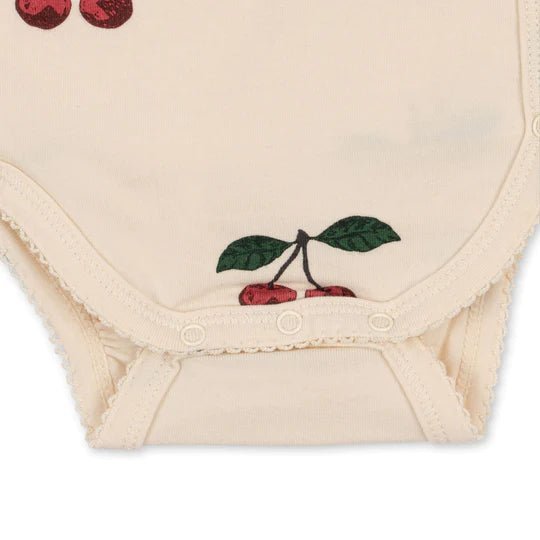 🍒 Basic Body Langarm | ma grande cerise von Konges Sløjd - Pilzessin.at - zauberhafte Kinderdinge