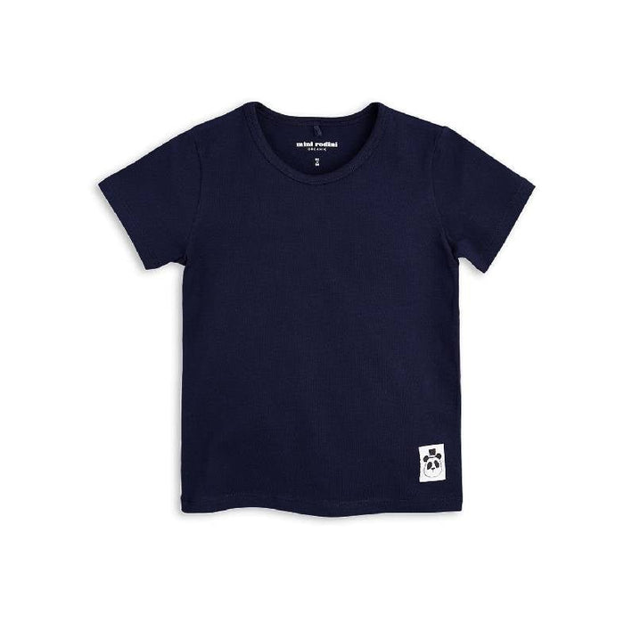 Basic T-Shirt in dunkelblau von Mini Rodini bei Pilzessin - Pilzessin.at - zauberhafte Kinderdinge