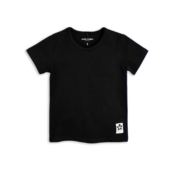 Basic T-Shirt in schwarz von Mini Rodini - Pilzessin.at - zauberhafte Kinderdinge