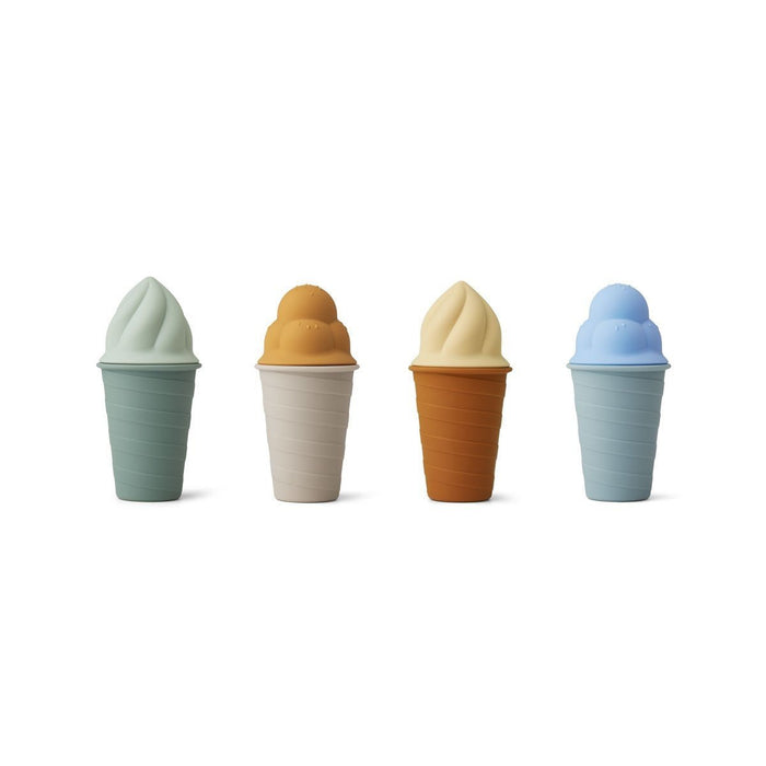 ⋙ "Bay" Eiscreme Spielzeug 4 Pack | blau Multi Mix von Liewood ♥ - Pilzessin.at - zauberhafte Kinderdinge