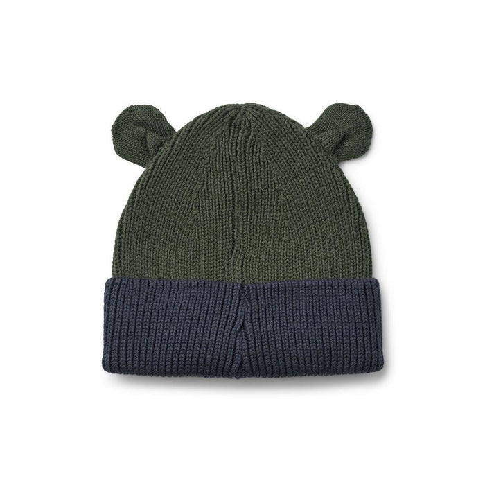 ⋙ Beanie Gina hunter green / midnight navy von Liewood ♥ - Pilzessin.at - zauberhafte Kinderdinge