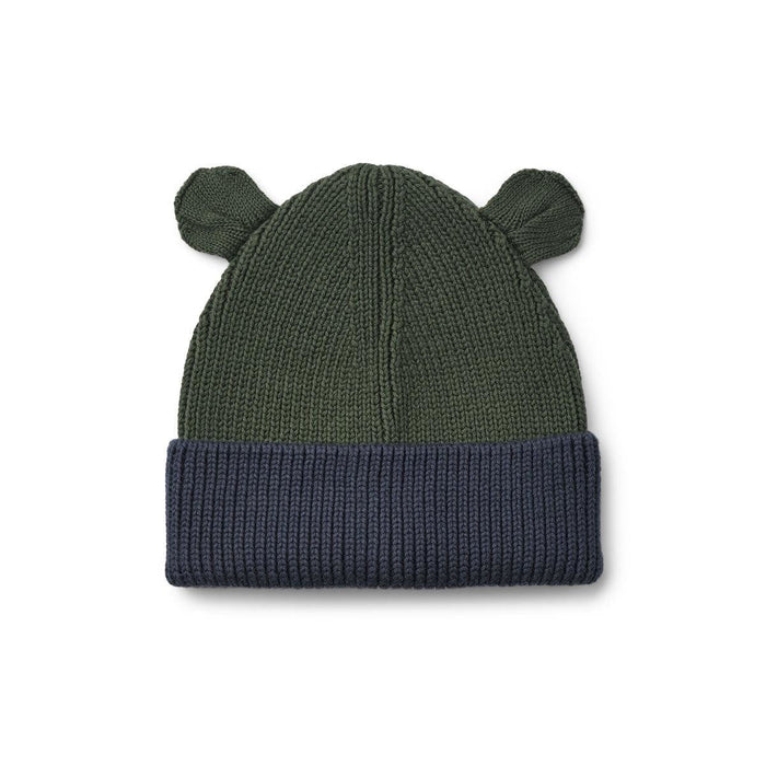 ⋙ Beanie Gina hunter green / midnight navy von Liewood ♥ - Pilzessin.at - zauberhafte Kinderdinge