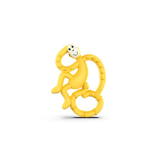 ⋙ Beißring Affe mini in gelb von Matchstick Monkey ♥ - Pilzessin.at